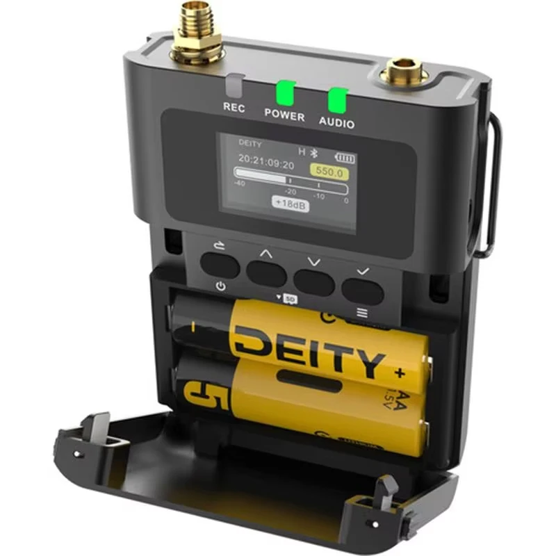 DEITY THEOS Dual Channel Digital U-Band Wireless Microphone 48kHz/32Bit Internal Recording Time Code Microphone