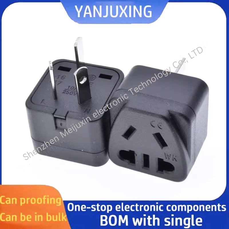 1pcs/lot WK-16 two or three plug with safety door adapter socket travel plug for Chinese mainland and Australia