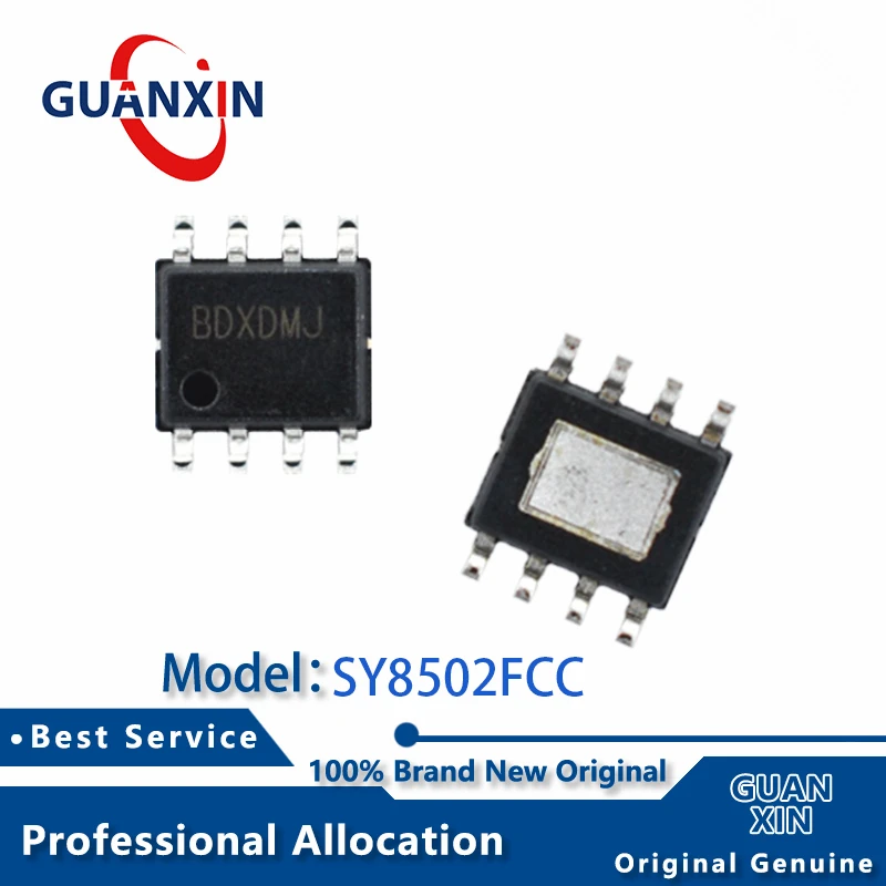 100% New  SY8502FCC SOIC-8 Marking BDXDMZ SY8502