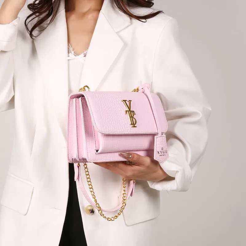 

Classic Elegant Women Messenger Bag Crossbody Leather Shoulder Handbags Luxury Brand Famous Designer Ladies Fashion Item