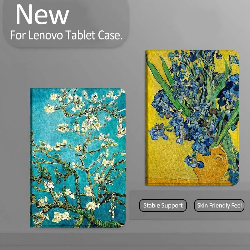 

Чехол для планшета с рисунком цветов в стиле масляной живописи, популярный подарок для Xiaoxin Lenovo Tab Pad K11 K10 M10 P11 3rd Plus Pro Legion Y700 Y900 Gen4 2