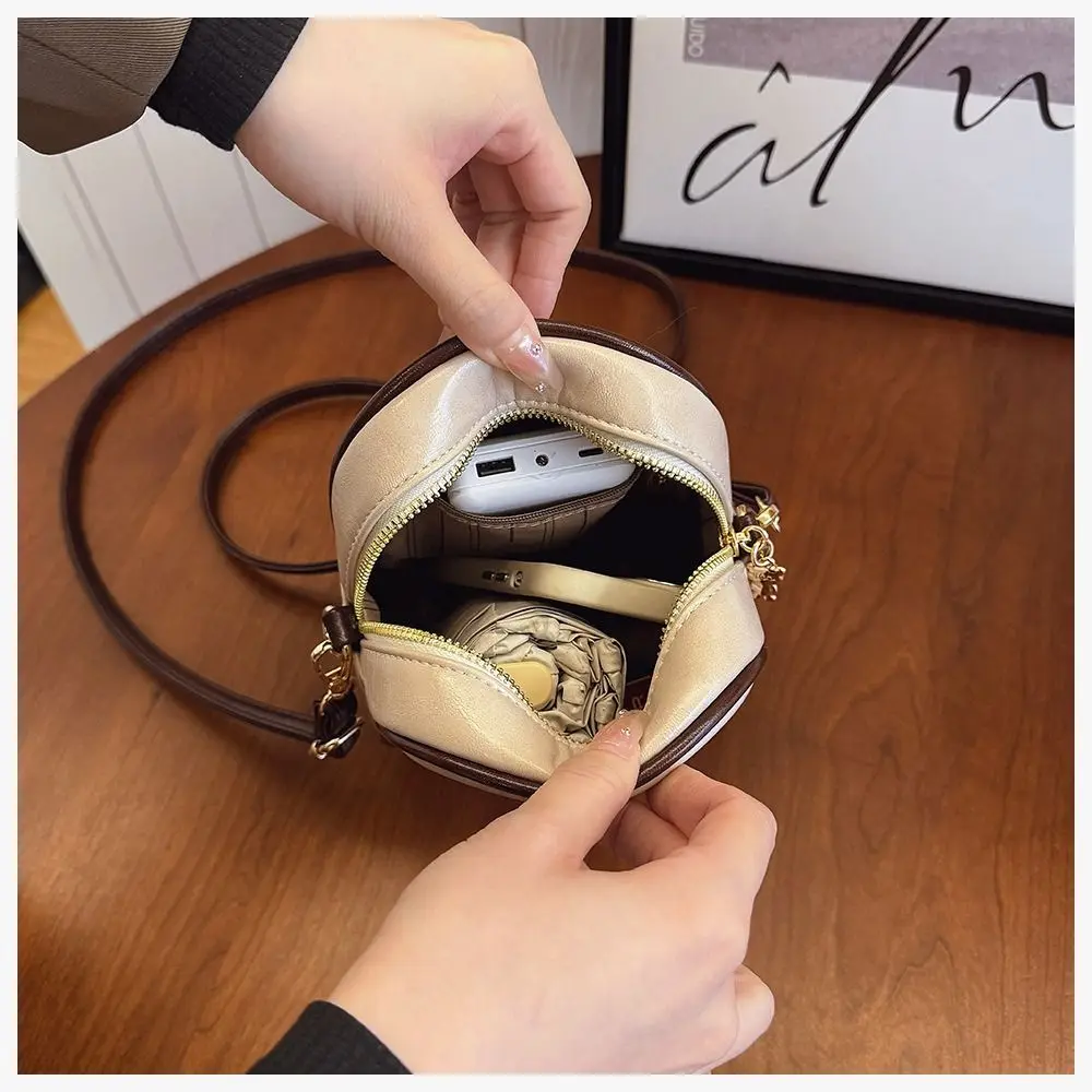 

Fashion Cartoon Bear Shoulder Bag Portable Multifunctional Crossbody Bag Casual Mini Cellphone Bag Travel