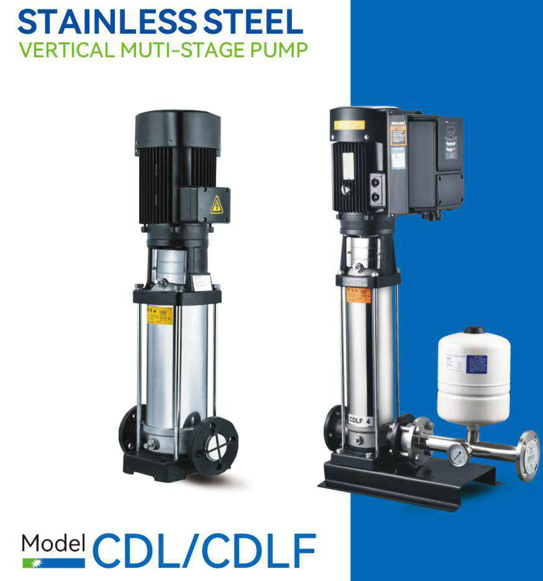 Vertical Multistage Pump System Complete Booster Pump Package