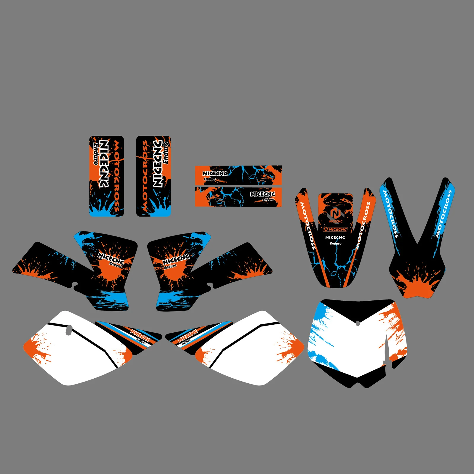 NICECNC Motorcycle Stickers For KTM SX 50 2002-2008 MT50 MINI ADVENTURE Graphics Background Decal Stickers Customize 2007 2006 - Image 4