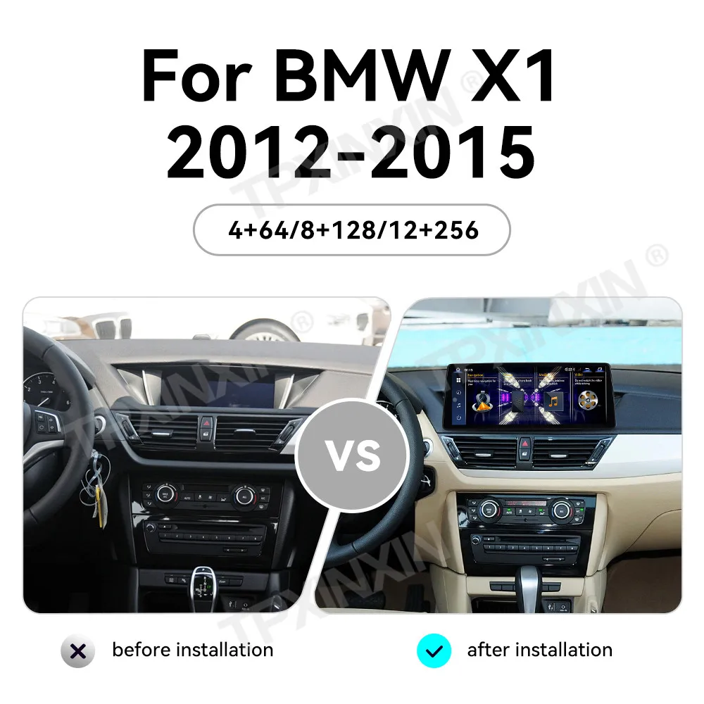 Touch Screen Car Radio For BMW X1 CIC 2012-2015 Android GPS Automotive Multimedia Auto Radio Stereo Receiver Head Un