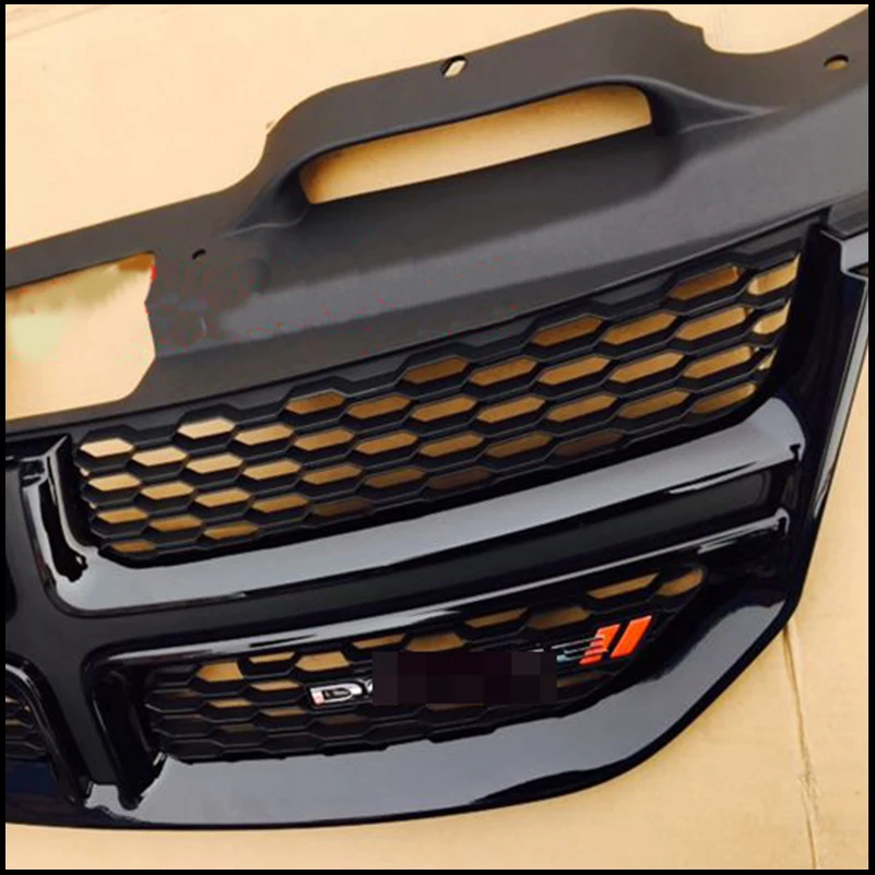 Car Styling Front Bumper Grille Bumper Grills GT Style For Dodge Grand Caravan 2011 2012 2013 Replacement Auto Parts Accessories