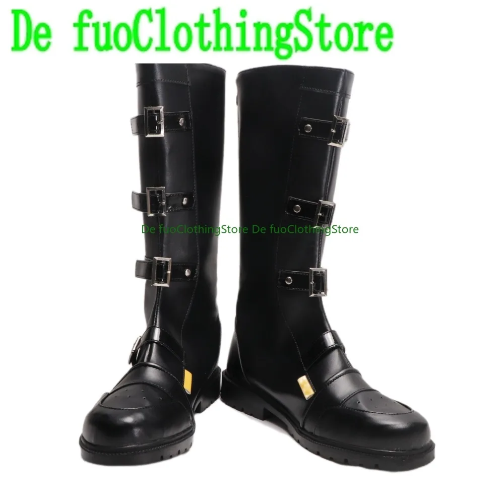 DefuoClothing Wuthering Waves Qiusui Cosplay Shoes Character Design Boots Anime Games Halloween Costumes Party Props Shoes