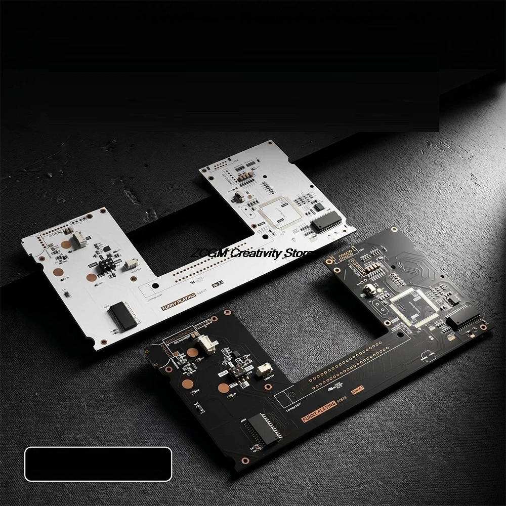 

For Sega Game Gear GG New RGB lighting effect replaces the SMT soldered motherboard Single Chip MainBoard