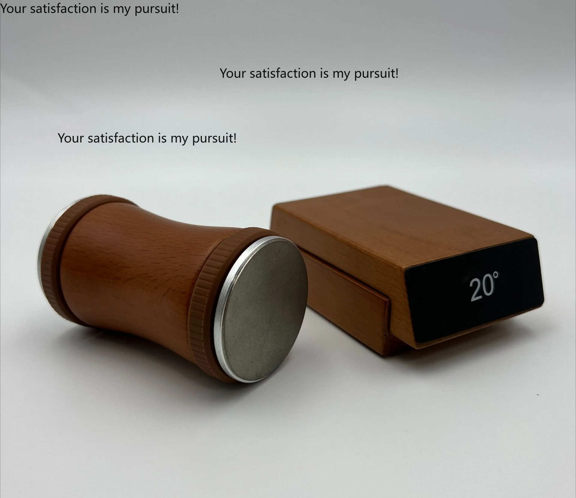 Magnetic Rolling Wheel Knife Sharpener Solid Wood Roller Grinder
