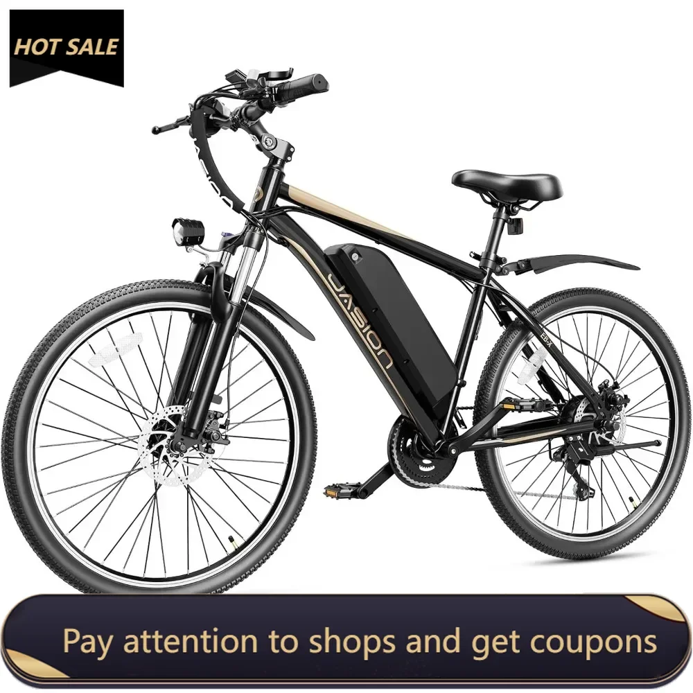 

Electric Bike for Adults, 26" Electric Mountain Bike with 850W Peak Brushless Motor, Max 55Miles 25MPH Electric Bicycles