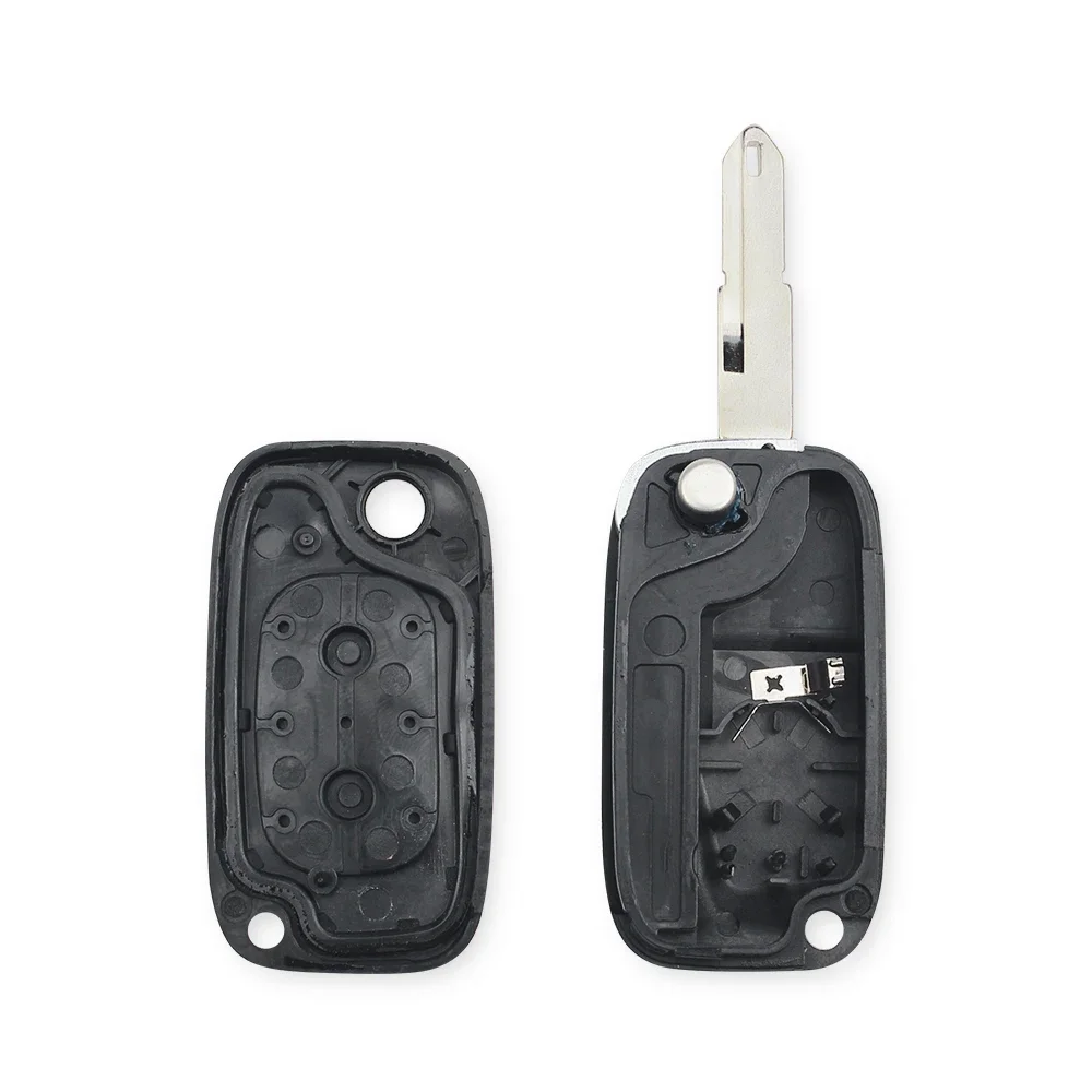 

KEYYOU Flip Modified Remote Car Key Shell For Peugeot 206 207 206CC For Citroen C2 C3 C4 C5 C6 C8 Uncut NE73 Blade Fob 2 Buttons