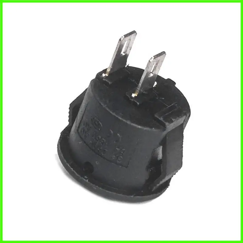 10pcs Rocker Switch Переключатель 12 В светодиодный светодиодный автомобиль автомобиль Auto Boat круглый/выключен SPST