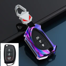 3 Button Silicone Flip Car Key Case For Hyundai Solaris Verna Elantra Santa Fe I10 I20 I30 I35 I40 IX35 IX45 Creta Tucson Accent
