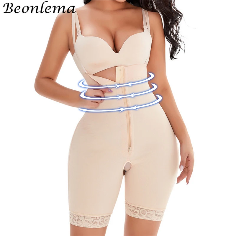 

Beonlema Butt Lifter Shapewear Full Body Shaper Fajas Colombianas Waist Trainer Tummy Control Bodysuit Slimming Underwear Corset