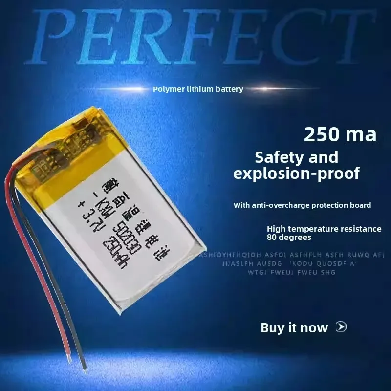 1000mAh 702030 502030 602030 902030 Li-Pol Battery for PS4 Humidifiers Gps Navigation Smart Wearable Locator Bluetooth Speaker