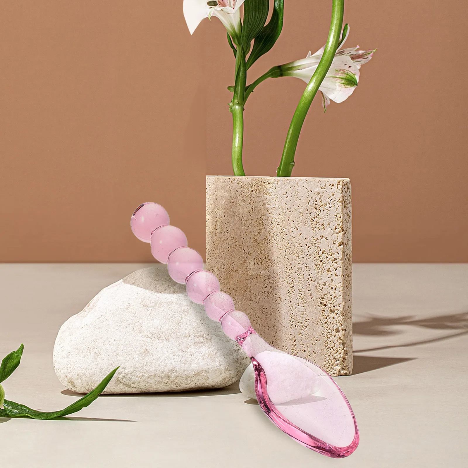 

Glass Spoons Clear Teaspoons for Tea Coffee Cold Drinks Stirring Elegant Kitchenware Easy Clean Multifunctional Dining Tableware