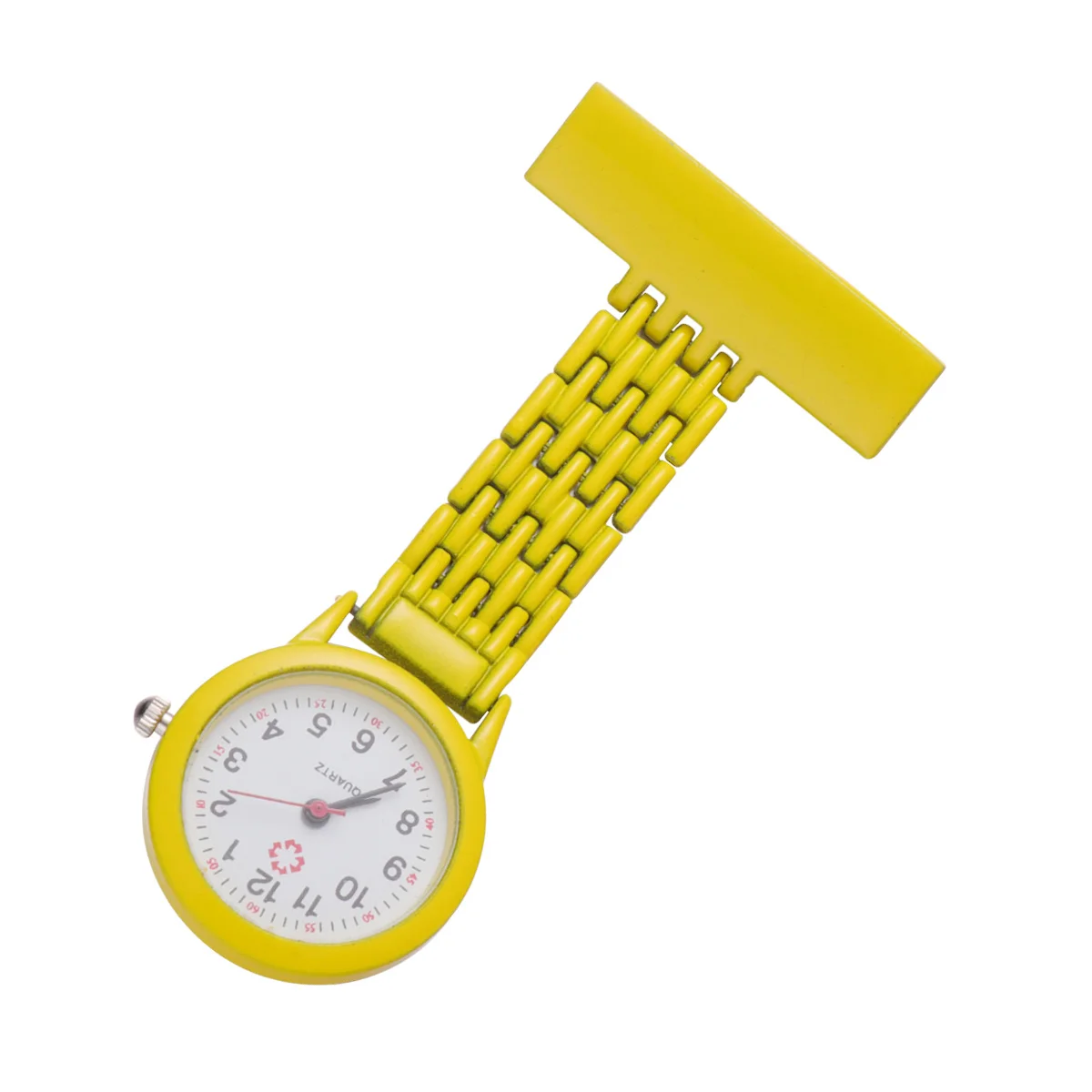 الطبية الأصفر طبيب المحمولة ممرضة عمال معلقة ساعة الجيب ممرضة ساعة محمولة #1