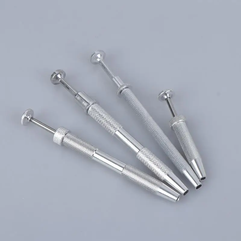1 Stück Piercing-Kugelgreifer, kleine Schmuckperlen-Pinzette mit 4-Backen-Halter, Diamantklaue-Pinzette für IC-Chips, Edelsteine, Nüsse, auch als Auszieher verwendbar – Detail 13