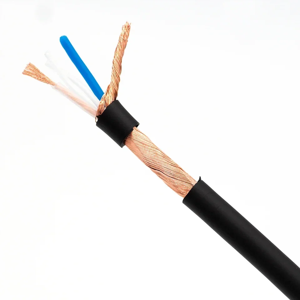 Original mogami cable 2549 bulk wire OFC 22AWG conductor capacitance is low, served shield and twisted pair construction