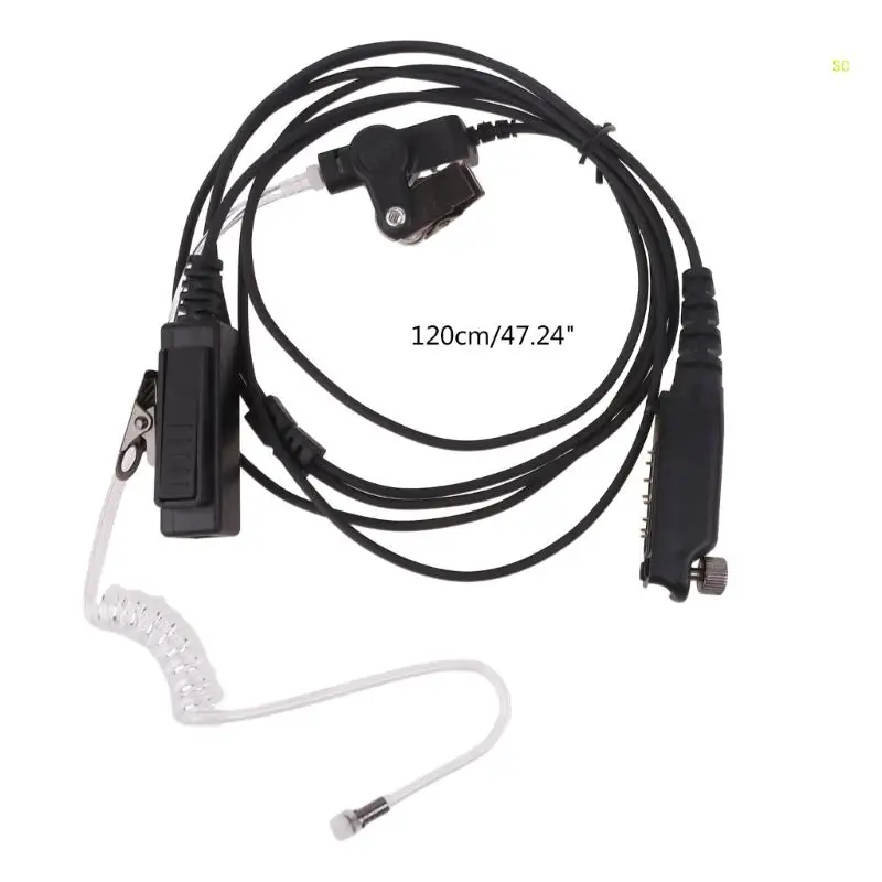 Headset with Finger PTT Microphone for Sepura Radio SC21 STP8000 STP8030 Dropship