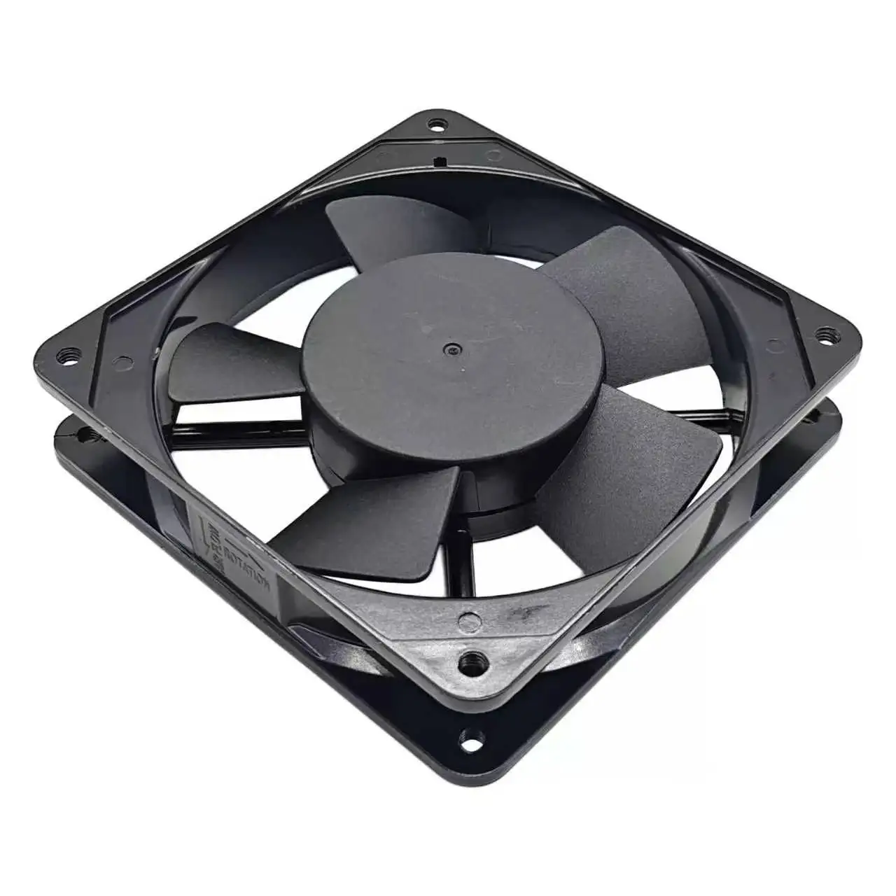 For NMB 4710PS-23T-B3A AC Axial Cooling Fan 120x120x25mm 230V 5 Blades Aluminum Frame Thermally Protected Industrial Cooling Fan