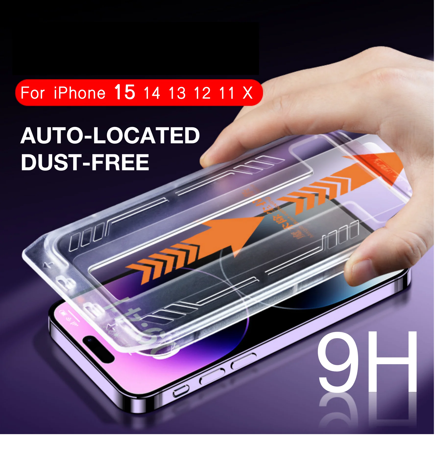 

For iPhone 15 14 PRO MAX PLUS Screen Protector Tempering Glass For iPhone 13 12 11 XS Max XR Plus Tempered Glass Anti-Spy