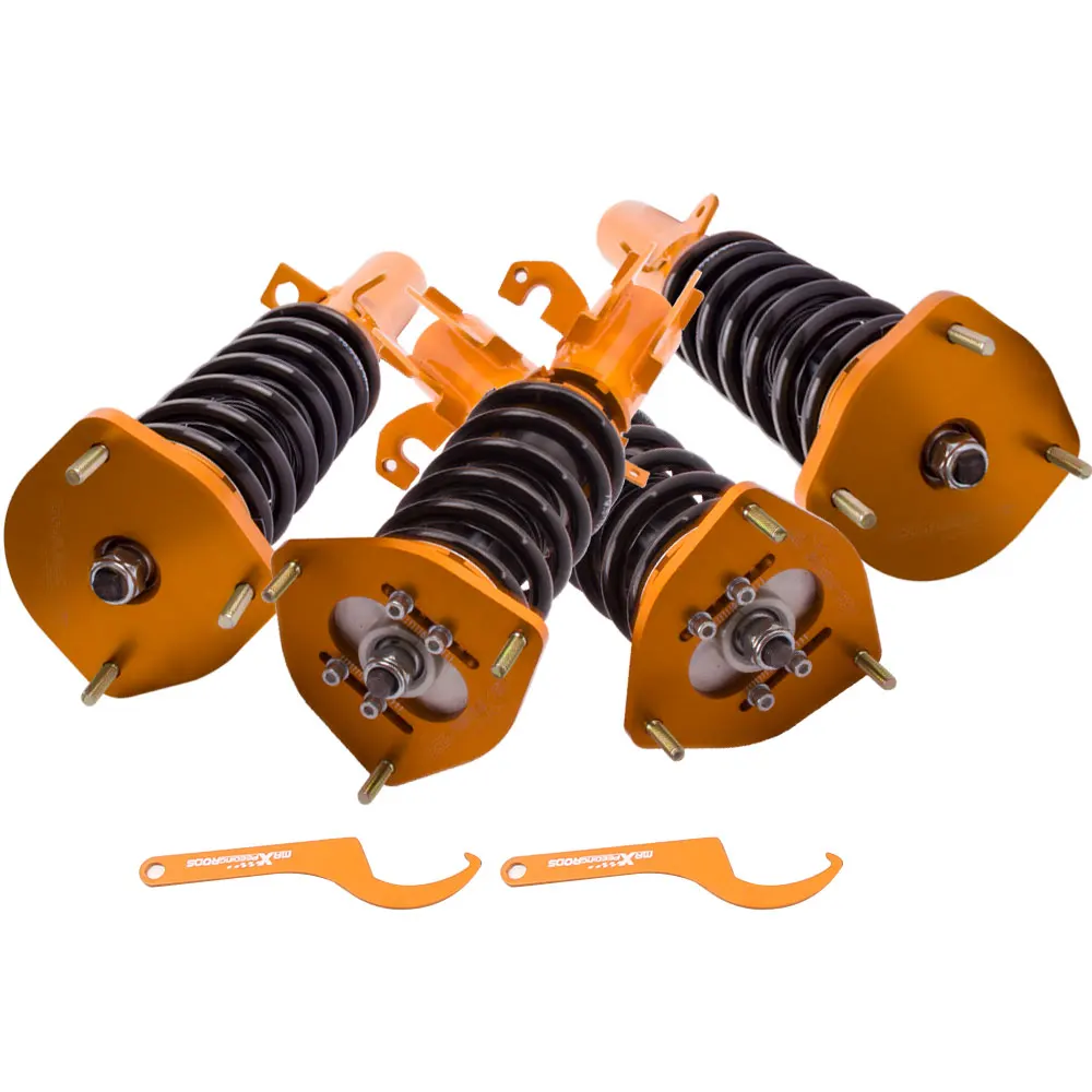 MaXpeedingrods Coilovers Struts Kit For Toyota Corolla 89-02 E90 E100 E110 AE111 Adjustable Height Coilover Shock Absorber