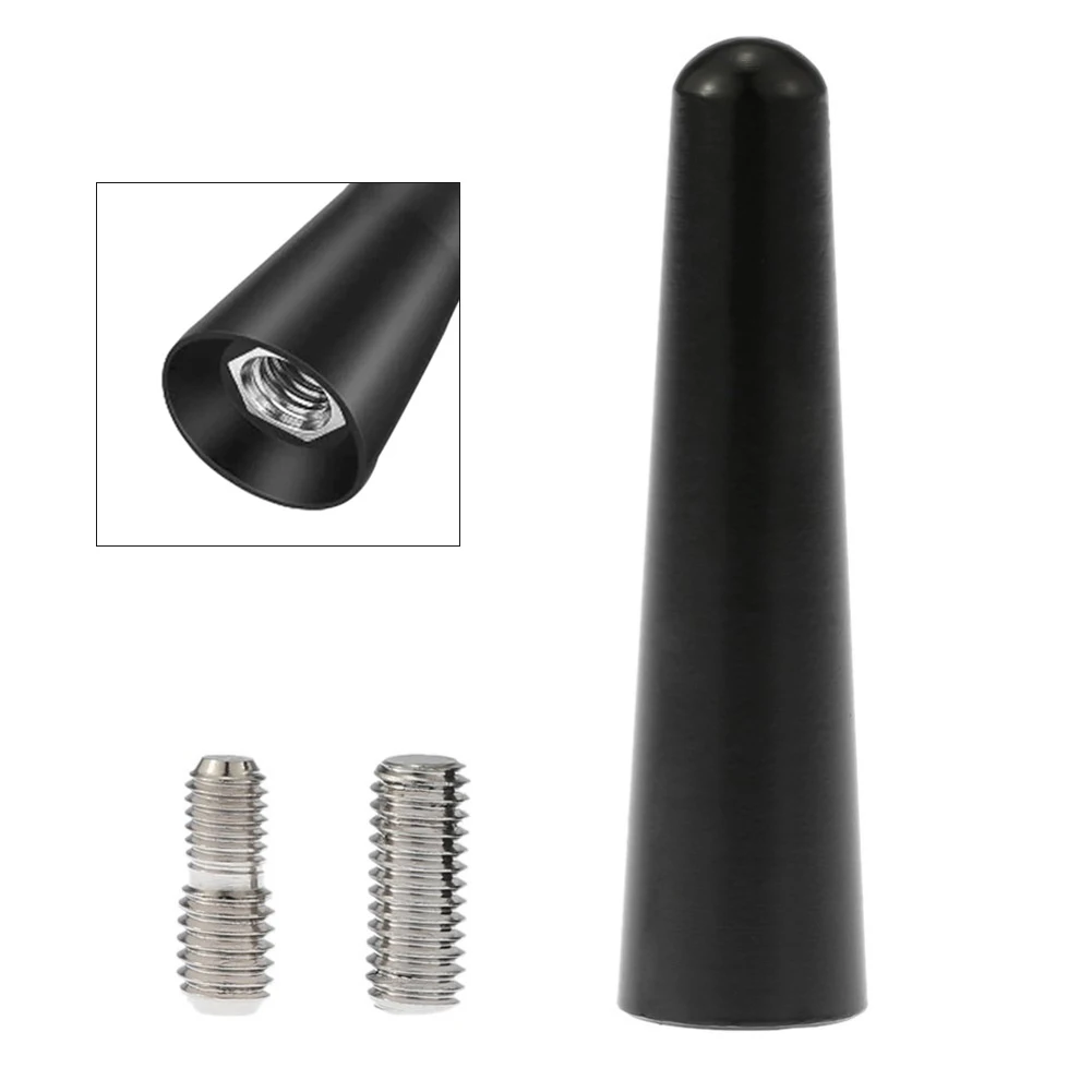 Vehicle Signal Boost Car Antenna Roof Mount Antenna Car Antenna With Adapter Screws Adapter Screws Black Shell