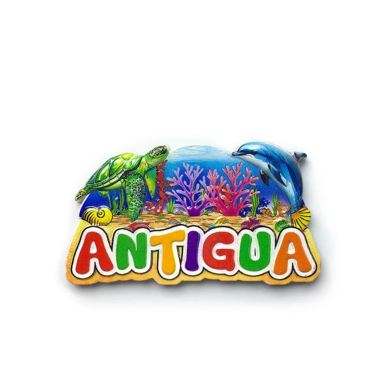 

Guatemala Antigua Creative Letter Ocean Animal Landscape Magnetic Fridge Magnet Travel Souvenir Gift
