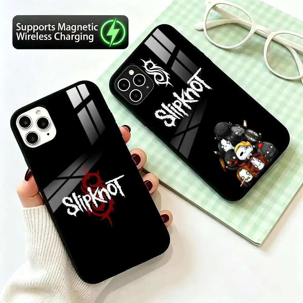Чехол для телефона Rock S-Slipknots -ES для iPhone 17, 16, 15, 14, 13, 12, 11 Plus, Pro с поддержкой магнитной беспроводной зарядки