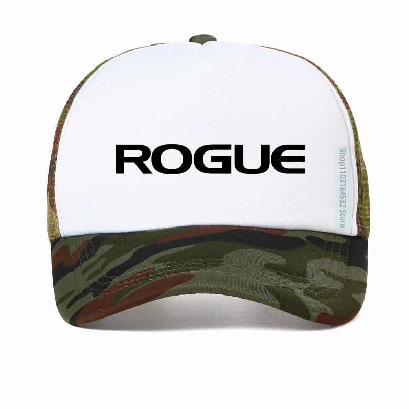 Rogue Fitness men hat summer brand Golf Dad Hats cool Mesh Breathable Trucker Caps fashion man Baseball cap Casquette Gorras