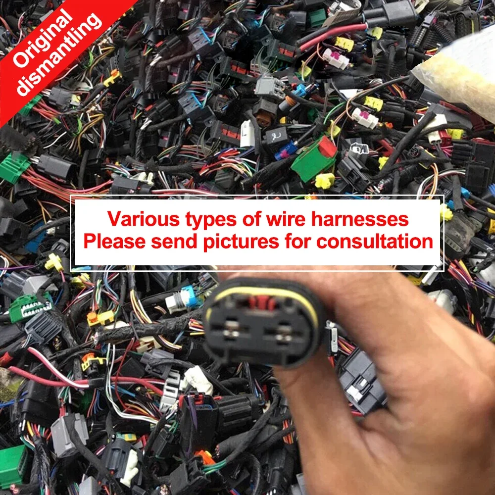 

For Volkswagen VW Golf Polo CC Bora Passat GTD BORA TIGUAN SCIROCCO MK2 Headlight TailLight Engine Whole Car Wiring Harness Plug