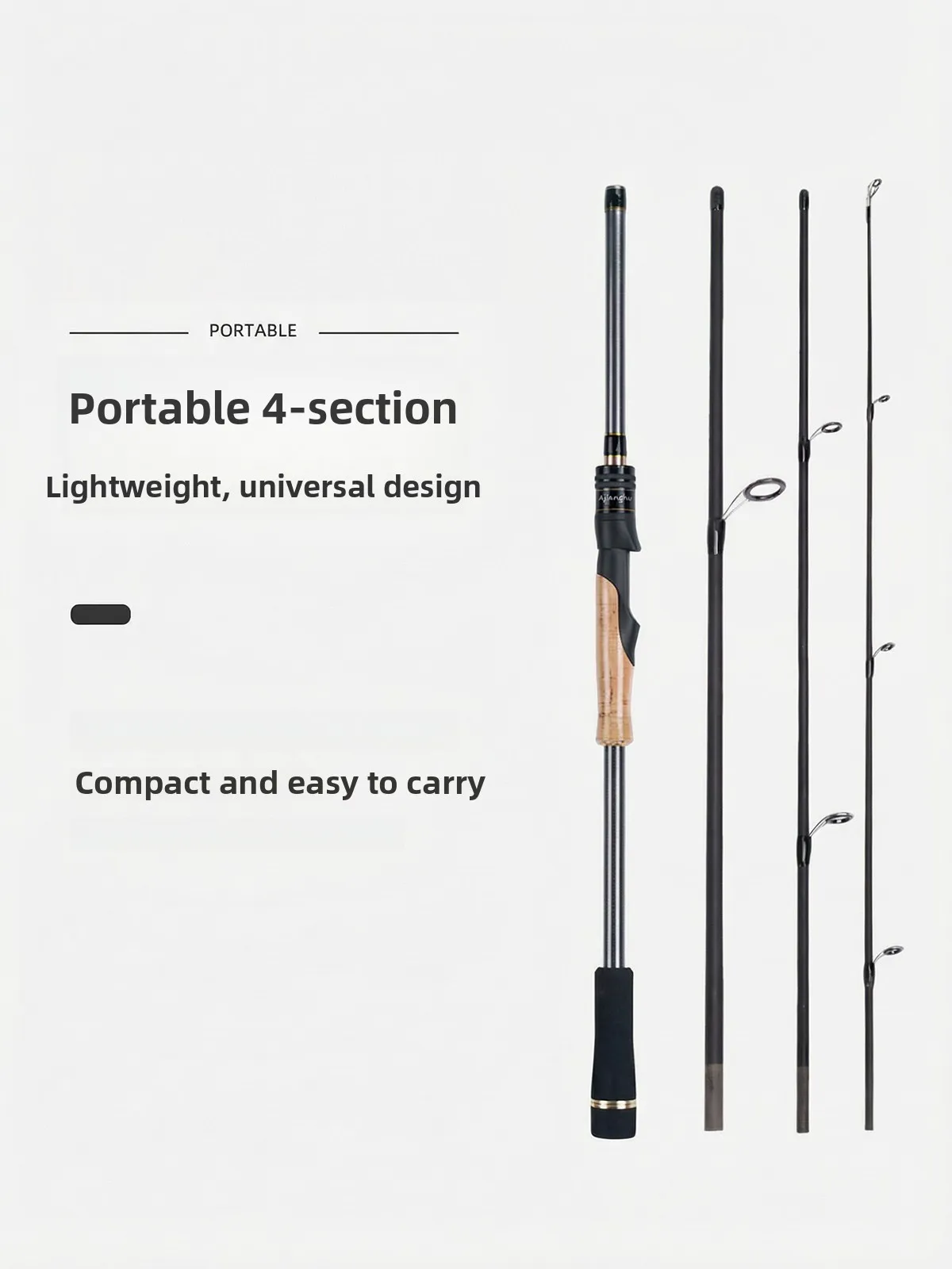 dayiwa-flagship-store-multisection-ultra-short-travel-fishing-rod-four-sections-far-casting-21-meter-carbon-fiber-fishing-rod