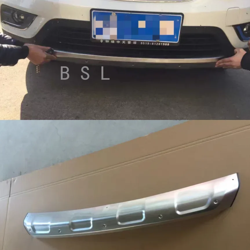 

Before and after bumper Anti-collision bar Front and rear guard bumper Exterior modification For Renault Koleos 2017 2019