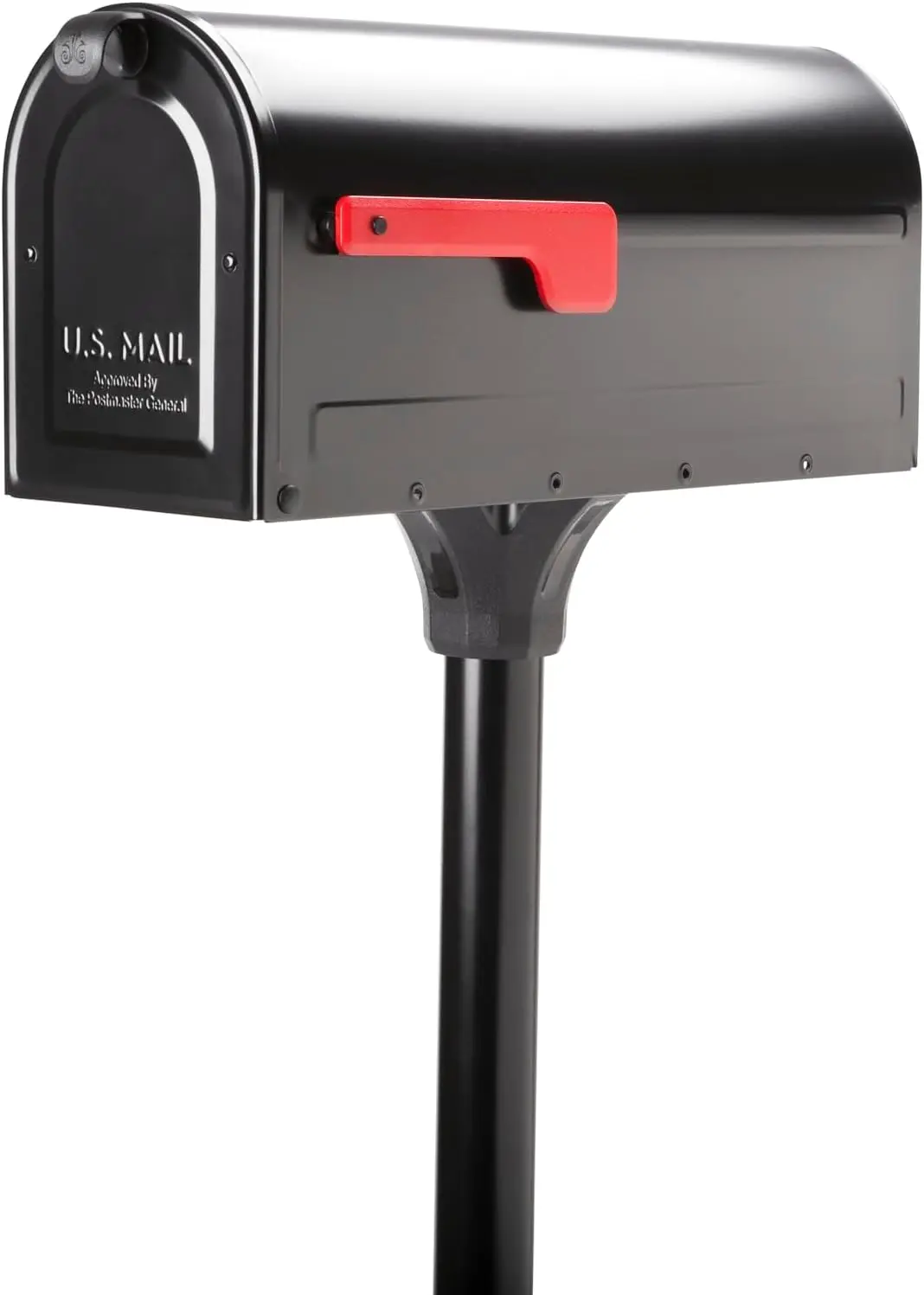 

Medium Mount Mailbox and In-Ground Post Kit for Home, Durable Architectural Design