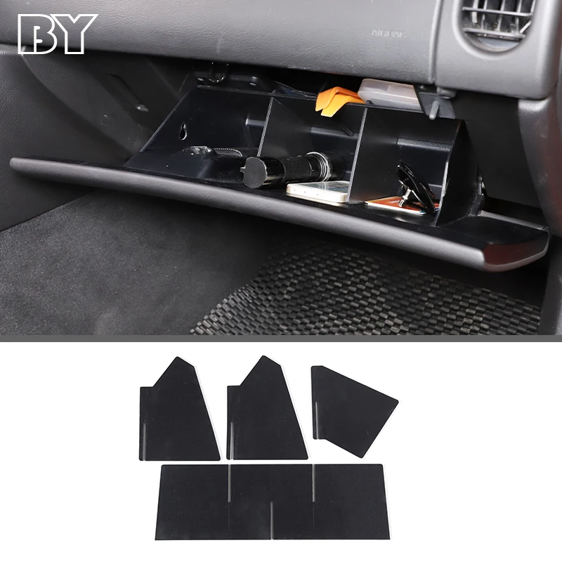 

For Chevrolet Corvette C6 Glove Box Organizer Divider Center Console Storage Partition Plate Stowing Tidying Shelf Accessories