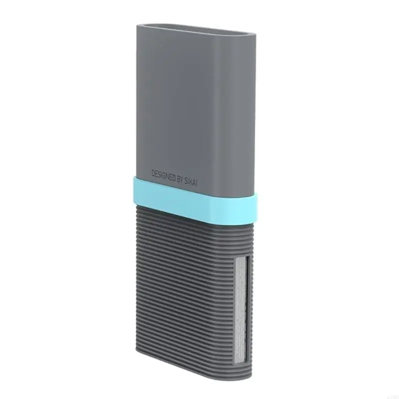 Caso silicone com molduras elevadas proteções carregador seguro para 100W