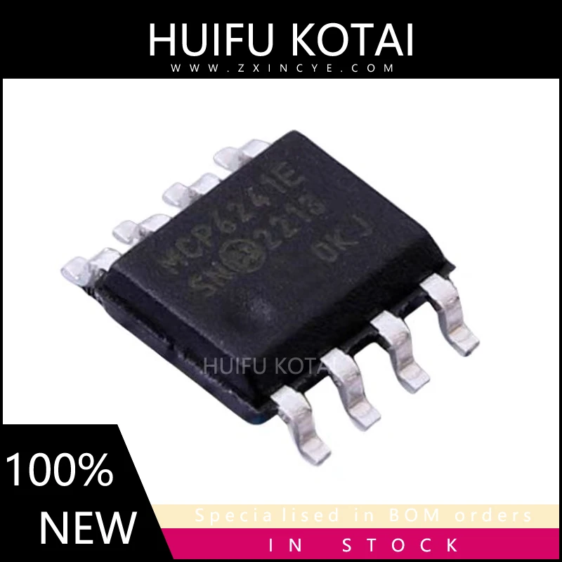 5pcs mcp6241e/sn mcp6241e 8-soic neues Spot-Inventar