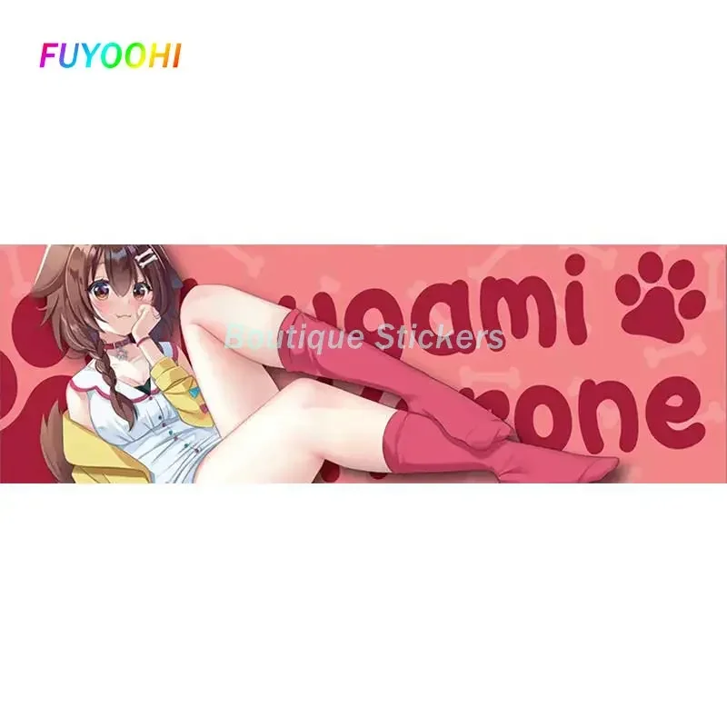 FUYOOBottles Play Stickers pour Hololive, Inugami, Korone Stickers, Graffiti, Waterproof Laptop, Surfboard, Trunk Decals, Car Accessrespiration