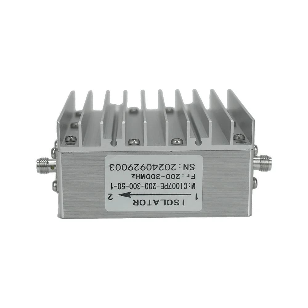 Módulo GaN RF 50W usa circulador de dissipador de calor 100-140MHz