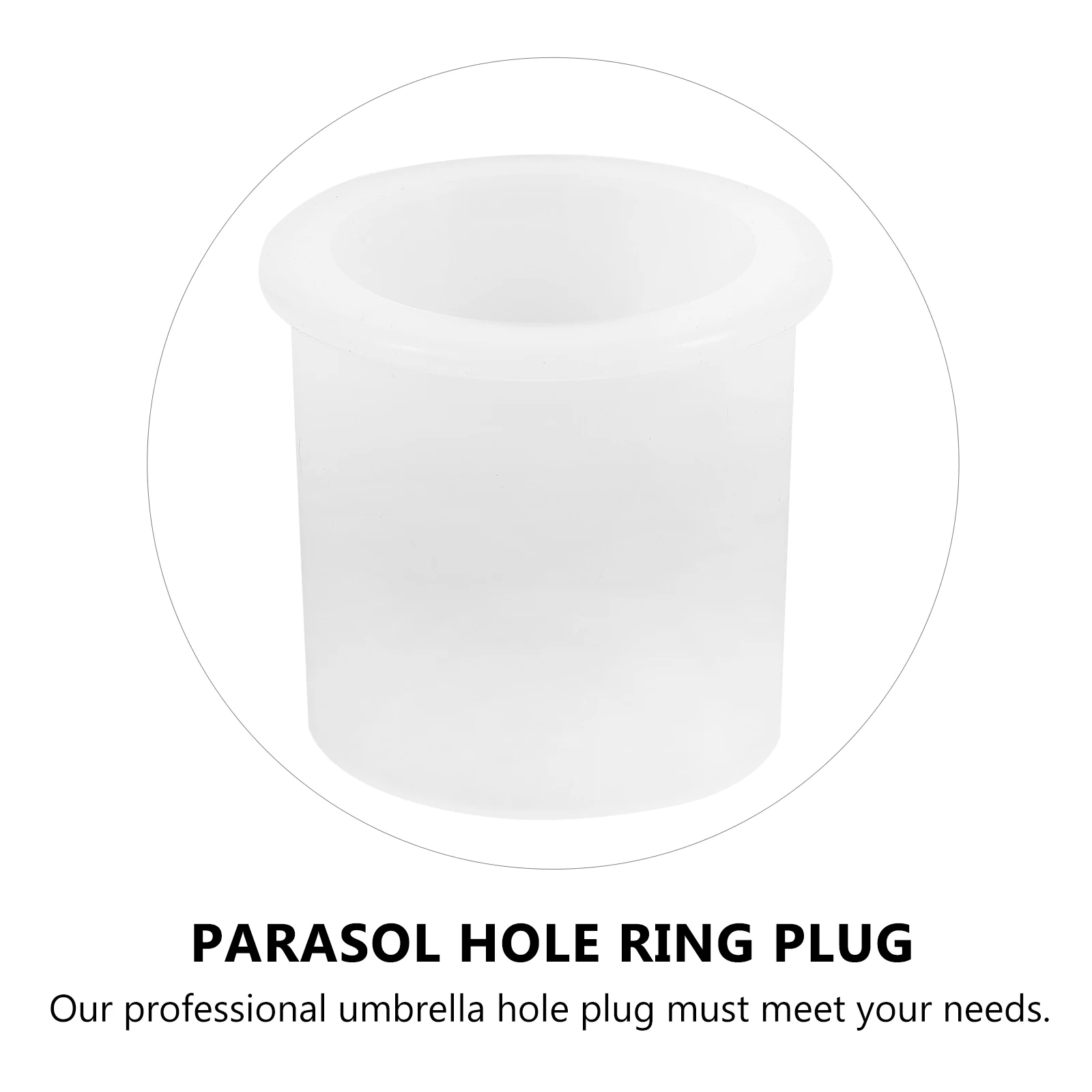8Pcs High-Quality Silicone Table Umbrella Hole Plug Sturdy Parasol Stopper Outdoor Furniture Accessories
