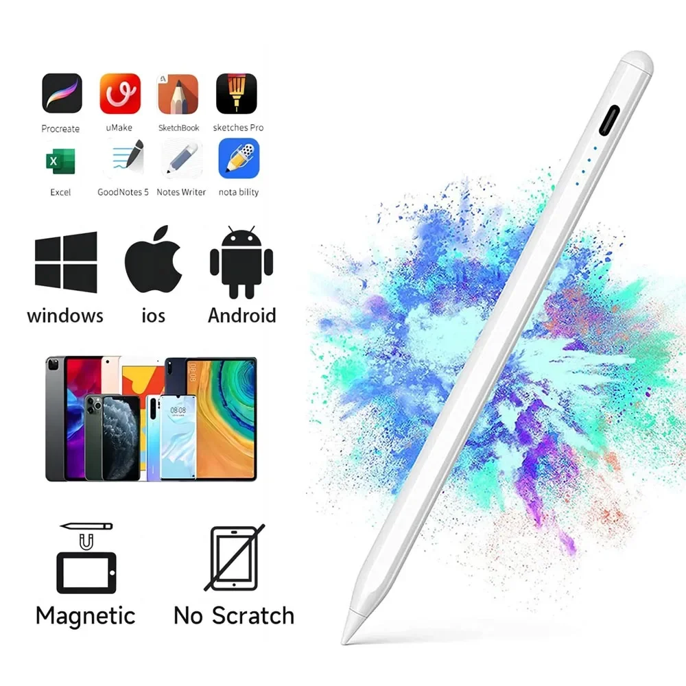 Universal Stylus Pen For Android IOS Windows Touch Pen For iPad Apple Pencil For Huawei Lenovo Samsung Phone Xiaomi Tablet Pen