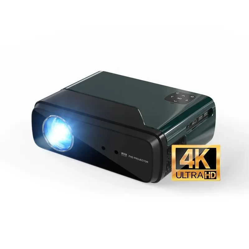 

OEM New Projector 5G Dual WiFi 32G Android OS 4K Multimedia Projector Movie Cinema With Smart Phone
