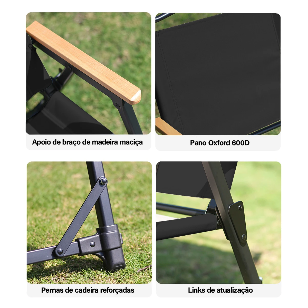 Portable Outdoor Folding Chair Aluminum Alloy Camping Leisure Portable Chair Suitable for Camping Fishing