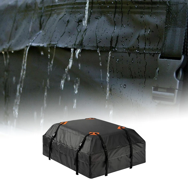 

15 Cubic Foot Car Rooftop Cargo Carrier Bag Car Rooftop Cargo Carrier Bag Outdoor Camping Roof Storage Bag For All Cars