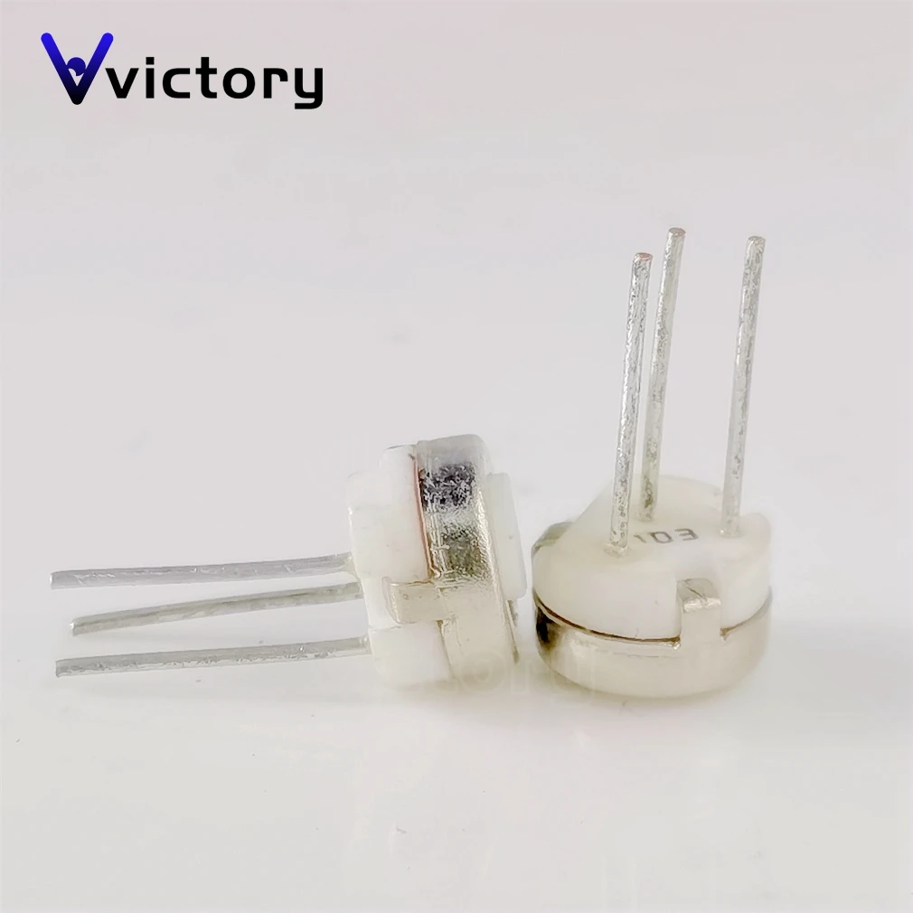 5 قطع مقياس الجهد الدقيق بدوره واحد 3329H 102 202 502 103 المقاوم القابل للتعديل 1K 2K 5K 10K