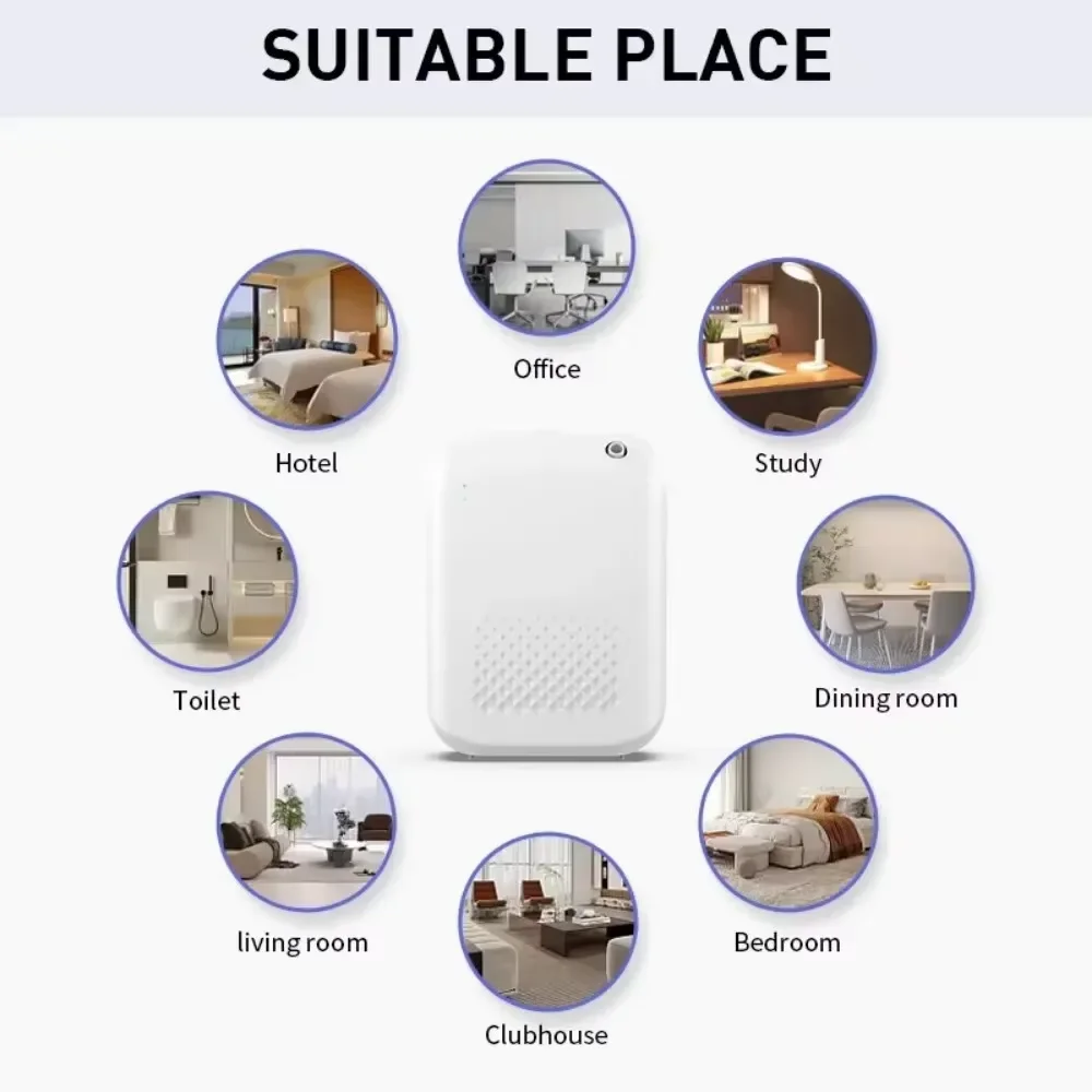 Hotel Toilet Essential Oils Diffuser Aromatherapy Machine Electric Aromatic Oasis Home Fragrance Room Aromatizer App Control image 6