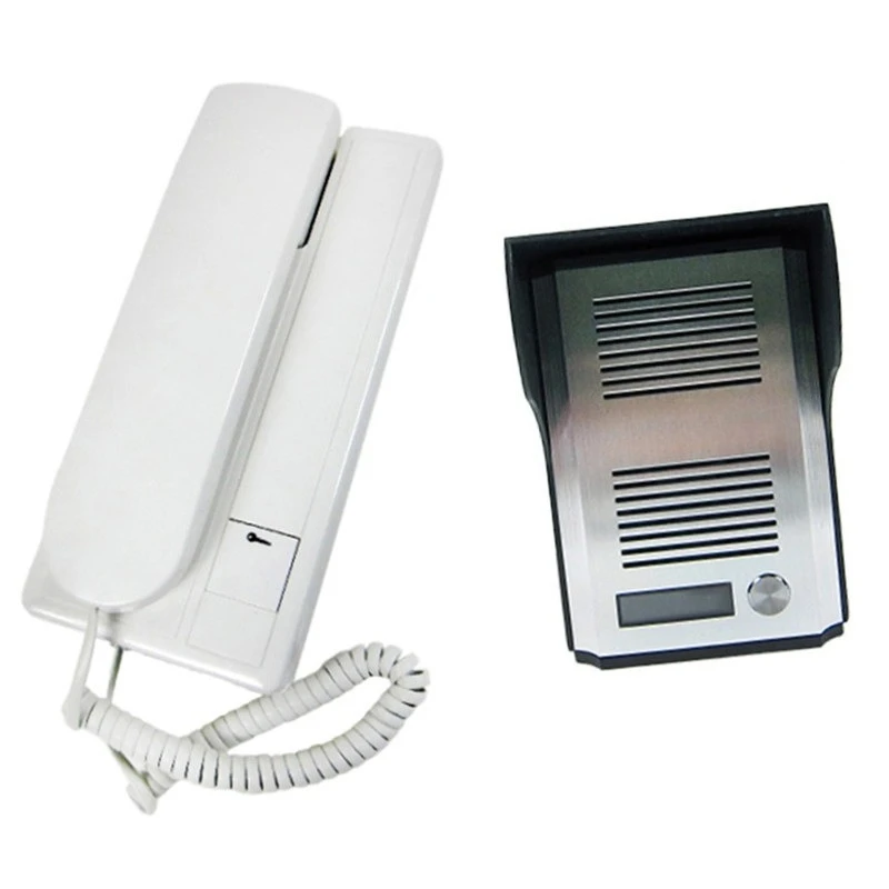 Doorbell, AC plug-in unlocking wired household non-video intercom doorbell, two-way set system for calling