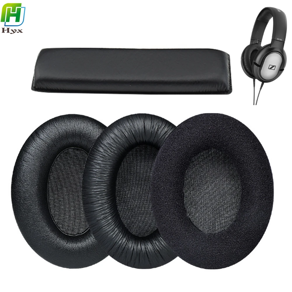 Headphone Accessories for Sennheiser HD201 HD201S HD180 HD206 Earmuffs Headband Protective Cover Sponge Ear Pad