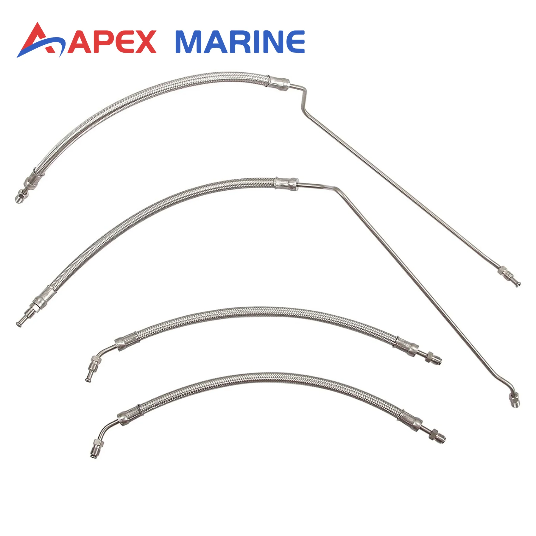 trim-ram-hydraulic-cylinder-hose-set-4pcs-32-864959-for-mercruiser-bravo-1-2-3-motor-864588-32-864588-32-99904-18-2137-18-2136